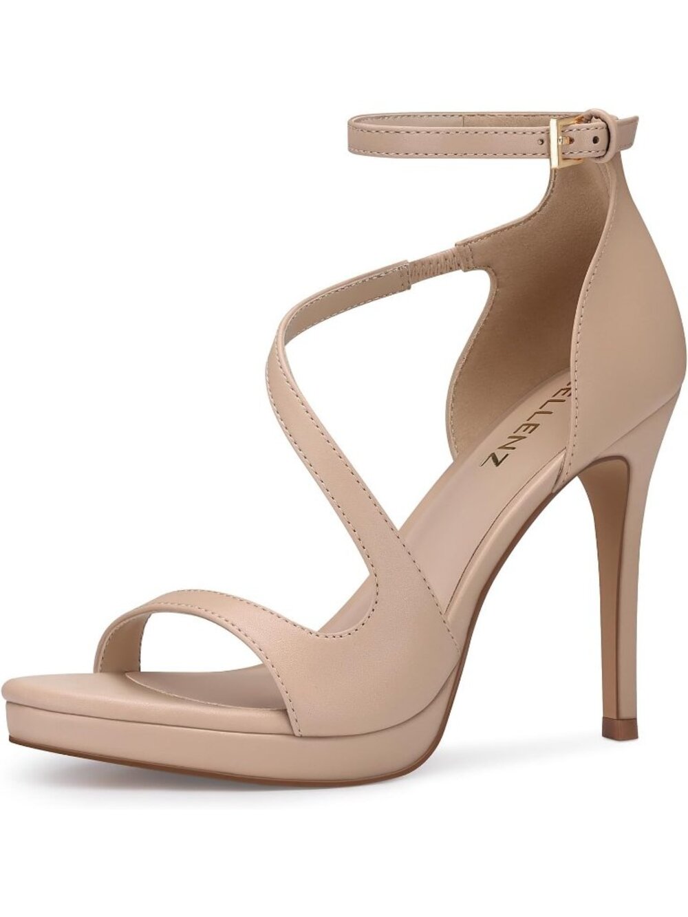 Women's Nude Comfortable Formal Dressy Stiletto Sexy Fashion Platform High Heels